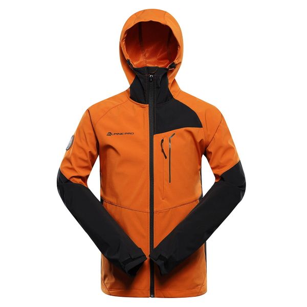 Kurtka softshell męska Alpine Pro Esprit. Brązowe kurtki męskie Alpine Pro, m, bez wzorów, z softshellu, sportowe, bez kaptura. W wyprzedaży za 319.00 zł.