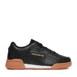 Sneakersy Reebok. Czarne trampki i tenisówki chłopięce Reebok, bez wzorów, bez zapięcia. Za 249.99 zł.