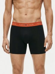 Tommy Hilfiger Komplet bokserek UM0UM03874 Czarny. Czarne bokserki męskie Tommy Hilfiger, l, bez wzorów, z bawełny. Za 169.99 zł.