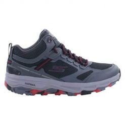 Buty do chodzenia męskie Skechers GO Run Trail Altitud. Szare buty sportowe męskie Skechers, z materiału, bez zapięcia, trekkingowe. Za 366.00 zł.