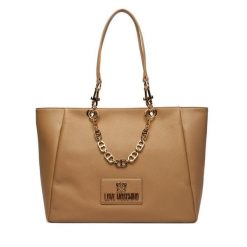 Torebka LOVE MOSCHINO. Brązowe torebki do ręki damskie Love Moschino, bez wzorów, bez dodatków. Za 1,399.00 zł.