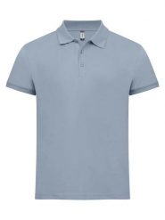Clique Classic Lincoln S/S Koszulka polo bawełniana – nowoczesny krój. Niebieskie koszulki polo męskie CLIQUE, m, bez wzorów, z bawełny, klasyczne, bez ramiączek. Za 121.45 zł.