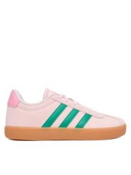 Adidas Sneakersy Vl Court 3.0 KI9260 Różowy. Czerwone buty sportowe dziewczęce Adidas, bez wzorów, ze skóry, bez zapięcia. Za 219.99 zł.