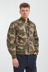 Kurtka męska z wzorem moro AERONAUTICA MILITARE. Kurtki męskie Aeronautica Militare, m, bez wzorów, bez kaptura. Za 1,199.00 zł.