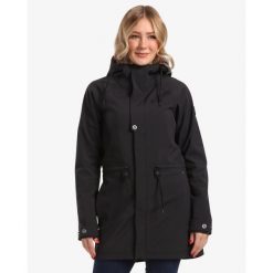 Damski płaszcz softshell Kilpi LASIKA-W. Czarne kurtki damskie Kilpi, xs, bez wzorów, z softshellu, bez kaptura. Za 680.25 zł.