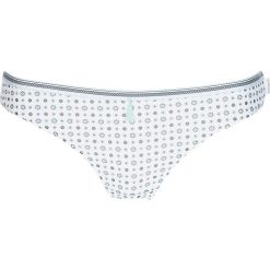 Stringi "Julie" w kolorze białym. Białe stringi damskie marki ESPRIT. W wyprzedaży za 45.95 zł.