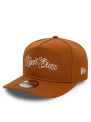 New Era Czapka z daszkiem Chain Stitch Golfer 60580852 Brązowy. Brązowe rękawiczki męskie New Era, bez wzorów, z materiału. Za 179.99 zł.