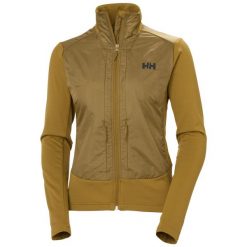 Damska kurtka puchowa Helly Hansen Versalite Hybrid. Brązowe kurtki damskie Helly Hansen, bez wzorów, z polaru, bez kaptura. Za 499.00 zł.
