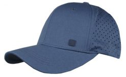 Letnia Męska Czapka z Daszkiem i Siateczką - Pako Jeans - Niebieska. Niebieskie czapki i kapelusze męskie Pako Jeans, na lato, bez wzorów, z bawełny. Za 45.00 zł.