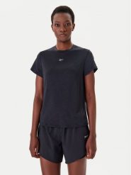 Reebok Koszulka techniczna Chill 100214669 Czarny Slim Fit. Czarne koszulki sportowe damskie Reebok, xl, bez wzorów, z syntetyku, bez kołnierzyka, bez ramiączek, na fitness i siłownię. Za 79.99 zł.