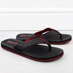 Klapki męskie japonki fakirki czarne Big Star. Czarne klapki męskie Big Star, ze skóry ekologicznej, retro. Za 83.99 zł.