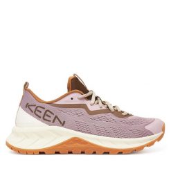 Trekkingi Keen. Fioletowe obuwie sportowe damskie Keen, bez wzorów, trekkingowe. Za 399.99 zł.