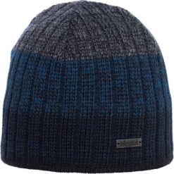 Czapka Eisglut Griffina Merino. Niebieskie czapki i kapelusze męskie EISGLUT, bez wzorów, z dzianiny, eleganckie. Za 196.50 zł.