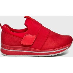 Answear - Buty. Czerwone obuwie sportowe damskie ANSWEAR, z materiału. W wyprzedaży za 89.90 zł.