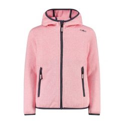 Kurtka narciarska z kapturem dla dziewczynki CMP. Czerwone buty zimowe dziewczęce CMP, bez wzorów, bez zapięcia. Za 254.50 zł.