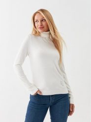 Liu Jo Golf WF3126 MA18F Écru Regular Fit. Swetry damskie Liu Jo, xl, bez wzorów, z wiskozy, bez kołnierzyka, bez ramiączek, bez kaptura. Za 599.99 zł.