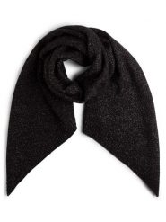 Vila Szalik - Vikody Kobiety Sztuczne włókno czarny|srebrny, ONE SIZE. Czarne szaliki i chusty damskie Vila, bez wzorów, z dzianiny. Za 79.95 zł.