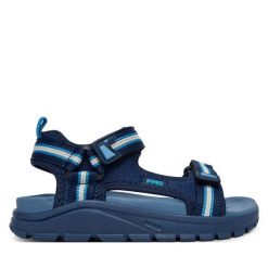 Sandały Primigi. Niebieskie sandały chłopięce Primigi, bez zapięcia. Za 169.99 zł.