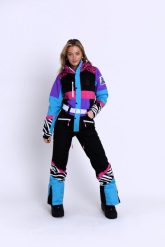 Damski kombinezon narciarski Hotel California różowy. Czarne spodnie snowboardowe damskie OOSC, l, z aplikacjami, z polaru, eleganckie, narciarskie. Za 1,710.99 zł.