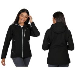 Kurtka trekkingowa dla kobiet Regatta Birchdale. Czarne kurtki sportowe damskie Regatta, l, bez wzorów, bez kaptura, trekkingowe. Za 179.99 zł.