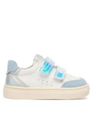 Primigi Sneakersy 1408100 M Biały. Białe buty sportowe dziewczęce Primigi, bez wzorów, ze skóry, bez zapięcia. Za 299.99 zł.