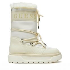 Śniegowce Guess. Brązowe śniegowce i trapery damskie Guess. Za 709.99 zł.