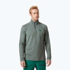 Bluza trekkingowa męska Helly Hansen Verglas 1/2 Zip. Szare bluzy męskie Helly Hansen, m, bez wzorów, bez kaptura. Za 139.99 zł.