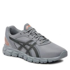 Sneakersy Asics. Czarne trampki i tenisówki chłopięce Asics, bez wzorów, bez zapięcia. Za 249.99 zł.