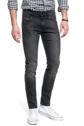 WRANGLER BRYSON BLACK TRACK W14XKL97V 112126703. Czarne spodnie materiałowe męskie Wrangler, l, bez wzorów, z jeansu. Za 199.99 zł.