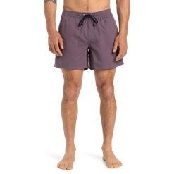 Szorty kąpielowe dla Mężczyzn EVERYDAY SOLID VOLLEY 15". Fioletowe krótkie spodenki sportowe męskie Quiksilver, m, bez wzorów, z poliesteru. Za 139.99 zł.