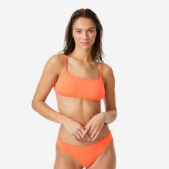 Góra kostiumu kąpielowego damska Roxy Braletka. Brązowe bikini damskie Roxy, s, bez wzorów. Za 79.99 zł.