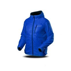 Kurtka Trimm DOUBLE. Niebieskie kurtki sportowe męskie TRIMM, bez wzorów, trekkingowe. W wyprzedaży za 308.00 zł.