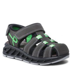 Sandały Primigi. Szare sandały chłopięce Primigi, bez zapięcia. Za 249.99 zł.