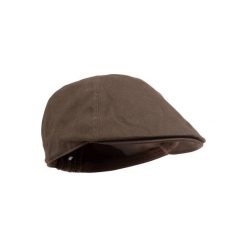 Czapka z daszkiem myśliwska Steppe. Brązowe czapki i kapelusze damskie SOLOGNAC. Za 39.99 zł.