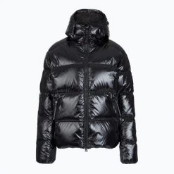 Kurtka ocieplana damska BOGNER FIRE+ICE Vally-D. Czarne kurtki damskie na zimę, uniwersalny, bez wzorów, z materiału, bez kaptura. Za 2,299.00 zł.