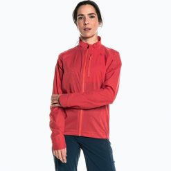 Kurtka rowerowa damska Schöffel Bianche. Czerwone kurtki damskie Schöffel, xs, bez wzorów, z softshellu, bez kaptura. Za 999.99 zł.