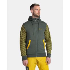 Męska bluza z kapturem Kilpi SEARA-M. Zielone bluzy męskie Kilpi, m, bez wzorów, z kapturem. Za 189.67 zł.