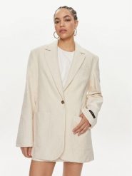 Herskind Marynarka Leo 5108994 Écru Regular Fit. Żakiety damskie Herskind, bez wzorów, z bawełny. Za 1,549.00 zł.