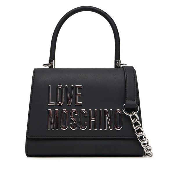 Torebka LOVE MOSCHINO. Czarne torebki do ręki damskie Love Moschino, bez wzorów, klasyczne, bez dodatków. Za 539.99 zł.
