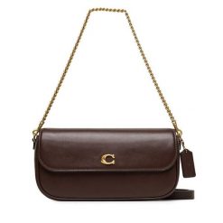 Torebka Coach. Brązowe torebki do ręki damskie Coach, bez wzorów, klasyczne, bez dodatków. Za 1,299.00 zł.