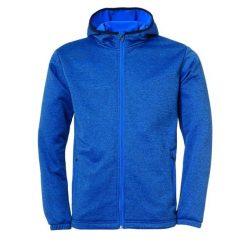 Kurtka Uhlsport Essential Fleece. Niebieskie kurtki sportowe męskie Uhlsport, xl, bez wzorów, z polaru, do piłki nożnej. W wyprzedaży za 202.00 zł.