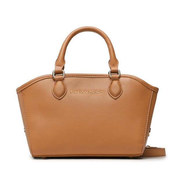 Torebka Silvian Heach. Brązowe torebki do ręki damskie Silvian Heach, bez wzorów, klasyczne, bez dodatków. Za 529.99 zł.