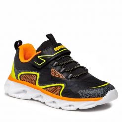 Sneakersy Sprandi. Czarne trampki i tenisówki chłopięce Sprandi, bez wzorów, bez zapięcia. Za 119.99 zł.