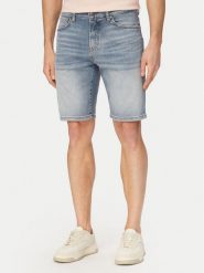 BOSS Szorty jeansowe Re.Maine 50559892 Błękitny Regular Fit. Niebieskie szorty męskie Boss, m, bez wzorów, z bawełny. Za 449.99 zł.