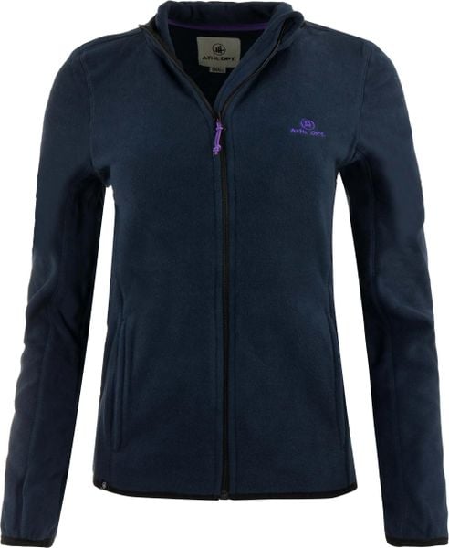 Bluza damska Athl. Dept. Luna Plus Size granatowa. Niebieskie bluzy damskie Erima, plus size, bez wzorów, z polaru, bez kaptura. Za 147.99 zł.