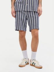 Jack & Jones Szorty materiałowe Jaiden 12274413 Niebieski Relaxed Fit. Niebieskie szorty męskie Jack & Jones, m, bez wzorów, z bawełny. Za 99.99 zł.