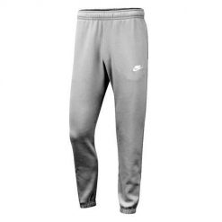 Spodnie treningowe męskie Nike Club Pant CF. Szare buty sportowe męskie Nike, l, bez wzorów, z dresówki, na fitness i siłownię. Za 191.45 zł.