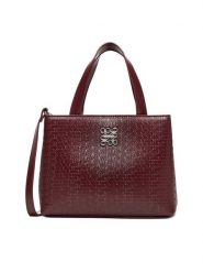 Nine West Torebka CEO-HAMPSHIRE-II-LDA8175 Bordowy. Czerwone torebki do ręki damskie Nine West, bez wzorów, z materiału, bez dodatków. Za 219.99 zł.