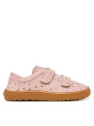 Froddo Półbuty Barefoot Baze G3130284-19 D Różowy. Czerwone półbuty dziewczęce Froddo, bez wzorów, ze skóry, bez zapięcia. Za 369.99 zł.