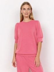 Soyaconcept® Koszulka damska Kobiety Sztuczne włókno wyrazisty róż, XS. Czerwone t-shirty damskie xs, bez wzorów, z dżerseju, bez kołnierzyka. Za 199.95 zł.